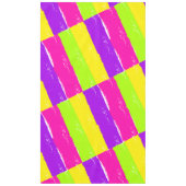 Nappe Bright Neon Peinture Brush Strots | (Devant)