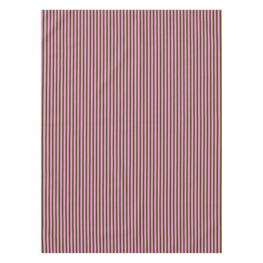 Nappe Bright Pink and Green Retro Stripe Modern (Devant)