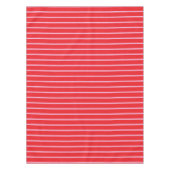 Nappe Bright Pink and Red Stripes Christmas Holiday (Devant)