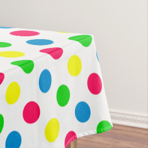 Nappe Bright Summer Pois on White