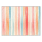 Nappe Bright Watercolor Colorful Stripe Pattern (Devant (Horizontal))