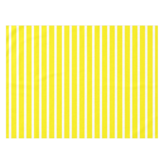 Nappe Bright Yellow and White Stripe (Devant (Horizontal))