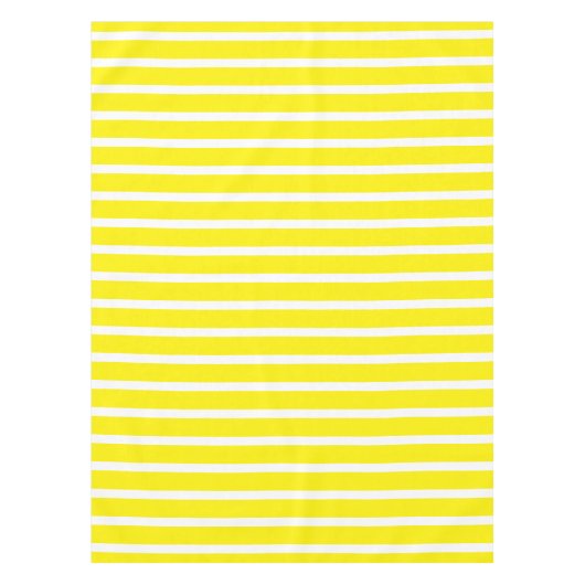 Nappe Bright Yellow and White Stripe (Devant)