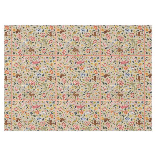 Nappe Broderie de soie animale (Devant (Horizontal))