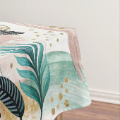 Nappe Brosse botanique et Abstraite or (In Situ)
