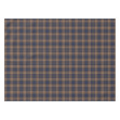 Nappe Brown bleu Tartan Plaid Rustique Motif (Devant (Horizontal))