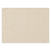 Nappe Brown de coton de guingan d'amande (Devant (Horizontal))