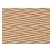 Nappe Brown doré MonoZag (Devant (Horizontal))