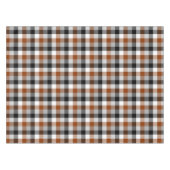 Nappe Brown noir blanc Twill En vichy design (Devant (Horizontal))