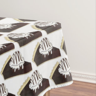 Nappe Brownie Pie a la Mode Crème glacée Sundae Dessert