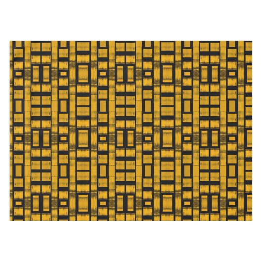 Nappe Brûlé Jaune Noir (Devant (Horizontal))