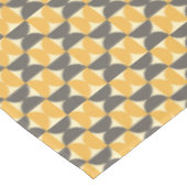 Nappe Brun de la moitié du siècle et motif modernes d'or (Angle)