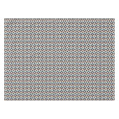 Nappe Brun moderne de la moitié du siècle et motif (Devant (Horizontal))