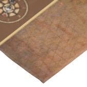Nappe Brun Nautique Rustique Conception (Angle)