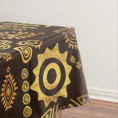 Nappe Bruns africains ethniques et or #10 de modèle (In Situ)