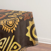 Nappe Bruns africains ethniques et or #11 de modèle (In Situ)