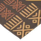 Nappe Bruns africains ethniques et or #7 de modèle (Angle)