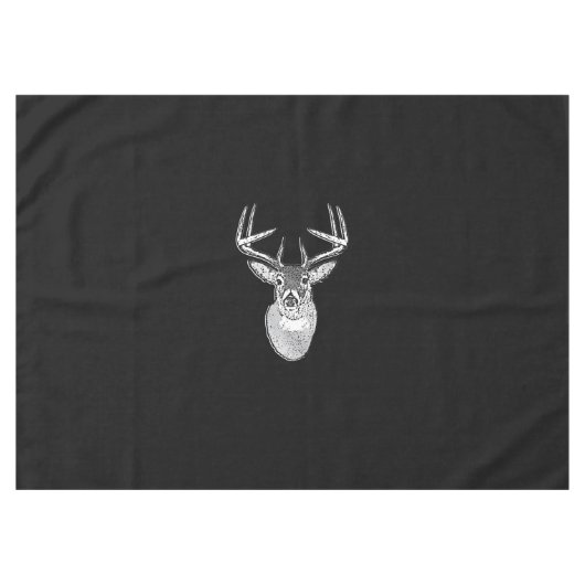 Nappe Buck on Black White Tail Deer (Devant (Horizontal))