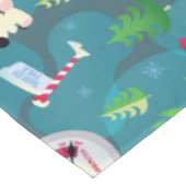 Nappe Buddy l'elfe et personnages Motif Turquoise (Angle)