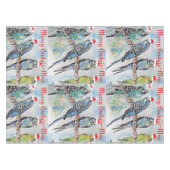 Nappe Budgie Budgies Merry Budgiemas Christmas dinner (Devant (Horizontal))