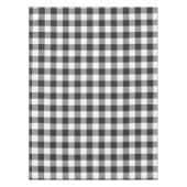 Nappe Buffalo Check blanc et noir Carrés plaid (Devant)