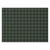 Nappe Buffalo Check Celtic Green and Black Carrés Plaid (Devant (Horizontal))