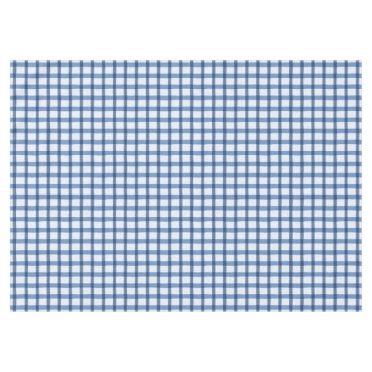 Nappe Buffalo Check in the Blue and White (Devant (Horizontal))