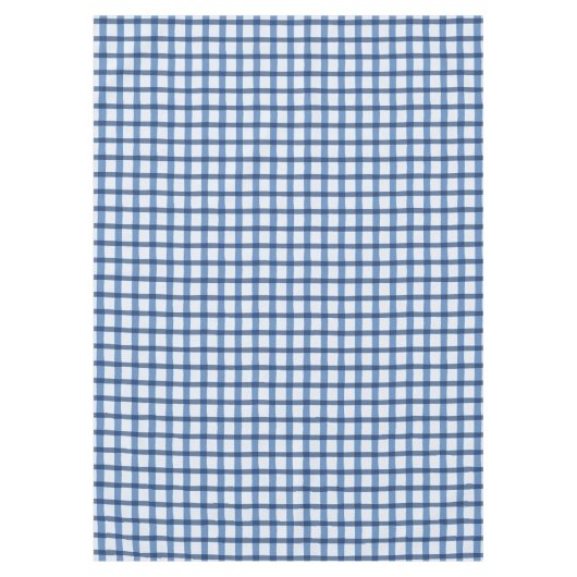 Nappe Buffalo Check in the Blue and White (Devant)