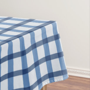 Nappe Buffalo Check in the Blue and White