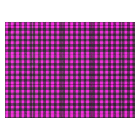 Nappe Buffalo Check Purple Plaid Motif (Devant (Horizontal))