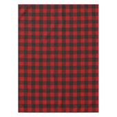 Nappe Buffalo Check Red and Black Carrés Plaid (Devant)