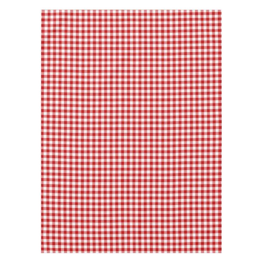 Nappe Buffalo Cochon rouge blanc (Devant)