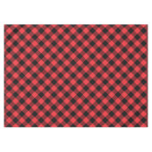 Nappe Buffalo Plaid Red Black Check (Devant (Horizontal))