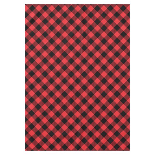 Nappe Buffalo Plaid Red Black Check (Devant)