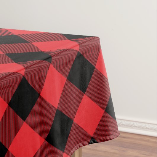 Nappe Buffalo Plaid Red Black Check (In Situ)