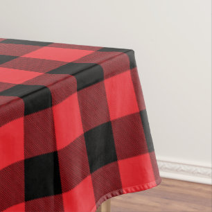 Nappe Buffalo Plaid Red Black Check