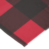 Nappe Buffalo rouge abattu (Angle)