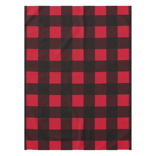 Nappe Buffalo rouge abattu (Devant)