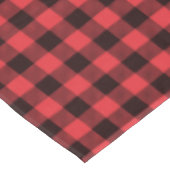 Nappe Buffalo rouge abattu (Angle)