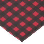 Nappe Buffalo rouge abattu (Angle)