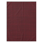 Nappe Buffalo rouge abattu (Devant)