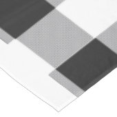 Nappe Buffle noir blanc En vichy vérifier les jours féri (Angle)
