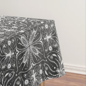 Nappe Bugs, blanc cassé sur noir (In Situ)