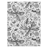 Nappe Bugs de Doodle sur bleu foncé (Devant)