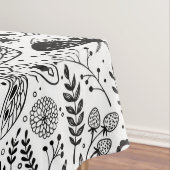 Nappe Bugs de Doodle sur bleu foncé (In Situ)