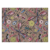 Nappe Bugs de Doodle sur mocha brown (Devant (Horizontal))