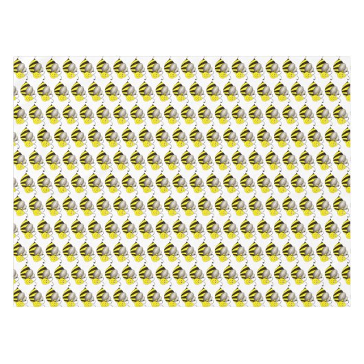 Nappe Bumble d'abeille noire d'insectes jaunes (Devant (Horizontal))