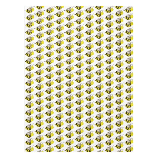 Nappe Bumble d'abeille noire d'insectes jaunes (Devant)