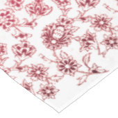 Nappe Bunches de fleurs roses (Angle)