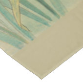 Nappe Bunnies mignons aux fleurs de jonquille Antique Pâ (Angle)